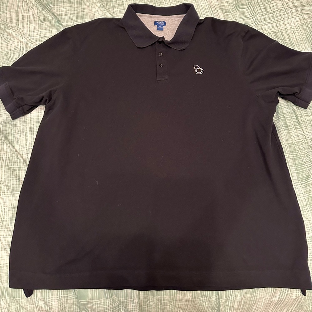 Palmetto Moon Black Georgia Polo 3XL